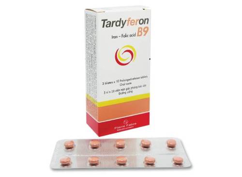 Thuốc bổ sung sắt Tardyferon B9
